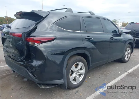 2024 Toyota Highlander Le из США, поврежденный, VIN 5TDKDRBH3RS536164
